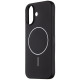 Juodas dėklas Apple iPhone 17 telefonui "OBAL:ME MagNetix Matte TPU Cover"