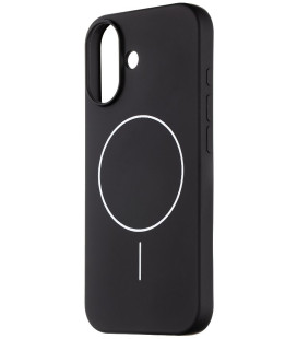 Juodas dėklas Apple iPhone 17 telefonui "OBAL:ME MagNetix Matte TPU Cover"