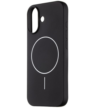 Juodas dėklas Apple iPhone 17 telefonui "OBAL:ME MagNetix Matte TPU Cover"