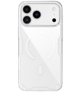 Skaidrus dėklas Apple iPhone 17 Pro Max telefonui "Nillkin Nature TPU PRO Magnetic Cover"
