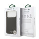 Juodas dėklas Apple iPhone 17 Pro Max telefonui "Lacoste PU Leather Champs Elysees MagSafe Case"