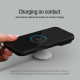 Juodas dėklas Apple iPhone 17 Pro / 18 Pro telefonui "Nillkin CamShield Prop Magnetic Case"