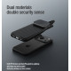 Juodas dėklas Apple iPhone 17 Pro / 18 Pro telefonui "Nillkin CamShield Prop Magnetic Case"