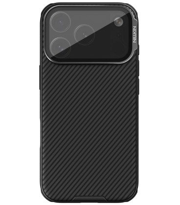 Juodas dėklas Apple iPhone 17 Pro / 18 Pro telefonui "Nillkin CamShield Prop Case"