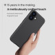 Juodas dėklas Apple iPhone 17 telefonui "Nillkin Super Frosted Pro"