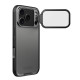 Juodas / skaidrus dėklas Apple iPhone 17 Pro / 18 Pro telefonui "Nillkin CamShield Prop Case"