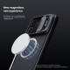 Juodas dėklas Apple iPhone 17 Pro Max telefonui "Nillkin CamShield PRO Magnetic Hard Case"