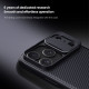 Juodas dėklas Apple iPhone 17 Pro Max / 18 Pro Max telefonui "Nillkin CamShield PRO Magnetic Hard Case"