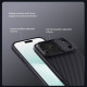 Juodas dėklas Apple iPhone 17 Pro Max telefonui "Nillkin CamShield PRO Magnetic Hard Case"