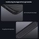 Juodas dėklas Apple iPhone 17 Pro Max / 18 Pro Max telefonui "Nillkin CamShield PRO Magnetic Hard Case"