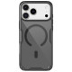 Juodas / skaidrus dėklas Apple iPhone 17 Pro Max telefonui "Nillkin Nature TPU PRO Magnetic Cover"