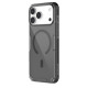 Juodas / skaidrus dėklas Apple iPhone 17 Pro Max telefonui "Nillkin Nature TPU PRO Magnetic Cover"