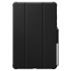 Juodas atverčiamas dėklas Samsung Galaxy Tab S11 11.0 X730 / X736 planšetei "Spigen Rugged Armor PRO"