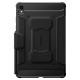 Juodas atverčiamas dėklas Samsung Galaxy Tab S11 11.0 X730 / X736 planšetei "Spigen Rugged Armor PRO"