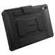 Juodas atverčiamas dėklas Samsung Galaxy Tab S11 11.0 X730 / X736 planšetei "Spigen Rugged Armor PRO"