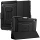 Juodas atverčiamas dėklas Samsung Galaxy Tab S11 11.0 X730 / X736 planšetei "Spigen Rugged Armor PRO"