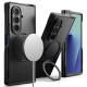 Juodas dėklas Samsung Galaxy Z Fold 7 telefonui "Ringke Alles Magnetic Magsafe"