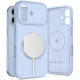 Mėlynas dėklas Apple iPhone 17 telefonui "Tech-Protect Silicone Magsafe"