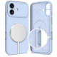 Mėlynas dėklas Apple iPhone 17 telefonui "Tech-Protect Silicone Magsafe"