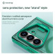 Žalias dėklas Samsung Galaxy Z Fold 7 telefonui "Nillkin Iceblade Prop Magnetic Cover"