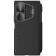Juodas dėklas Samsung Galaxy Z Fold 7 telefonui "Nillkin CamShield Prop Pen Slot Case"