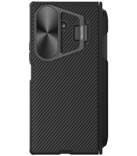 Juodas dėklas Samsung Galaxy Z Fold 7 telefonui "Nillkin CamShield Prop Pen Slot Case"