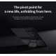 Juodas dėklas Samsung Galaxy Z Fold 7 telefonui "Nillkin CamShield Prop Magnetic Pen Slot Case"