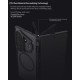 Juodas / skaidrus dėklas Samsung Galaxy Z Fold 7 telefonui "Nillkin CamShield Prop Magnetic Pen Slot Case"