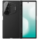 Juodas dėklas Samsung Galaxy Z Fold 7 telefonui "Nillkin CamShield Prop Pen Slot (Transparent Lens) Case"