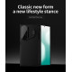 Juodas dėklas Samsung Galaxy Z Fold 7 telefonui "Nillkin CamShield Prop Pen Slot (Transparent Lens) Case"