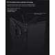 Juodas dėklas Samsung Galaxy Z Fold 7 telefonui "Nillkin CamShield Prop Pen Slot (Transparent Lens) Case"