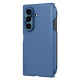 Mėlynas dėklas Samsung Galaxy Z Fold 7 telefonui "Nillkin Super Frosted FOLD Magnetic Pen Slot Back Cover"
