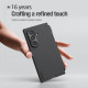 Žalias dėklas Samsung Galaxy Z Fold 7 telefonui "Nillkin Super Frosted FOLD Magnetic Pen Slot Back Cover"