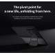 Juodas dėklas Samsung Galaxy Z Fold 7 telefonui "Nillkin CamShield Prop Case"