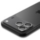 Sidabrinė kameros apsauga Apple iPhone 16 Pro / Max / 17 Pro / Max kamerai "Spigen Optik Pro EZ Fit Camera Protector 2-Pack"