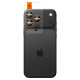 Oranžinė kameros apsauga Apple iPhone 16 Pro / Max / 17 Pro / Max kamerai "Spigen Optik Pro EZ Fit Camera Protector 2-Pack"