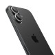 Sidabrinės spalvos kameros apsauga Apple iPhone 16 / 16 Plus / 17 kamerai "Spigen Optik Pro EZ Fit Camera Protector 2-Pack"