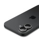 Sidabrinės spalvos kameros apsauga Apple iPhone 16 / 16 Plus / 17 kamerai "Spigen Optik Pro EZ Fit Camera Protector 2-Pack"