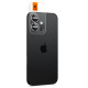 Sidabrinės spalvos kameros apsauga Apple iPhone 16 / 16 Plus / 17 kamerai "Spigen Optik Pro EZ Fit Camera Protector 2-Pack"