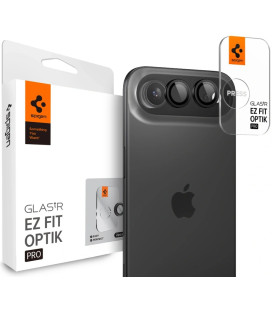 Juoda kameros apsauga Apple iPhone Air kamerai "Spigen Optik Pro EZ Fit Camera Protector 2-Pack"