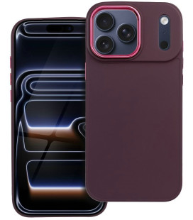 Purpurinis dėklas Apple iPhone 17 Pro Max telefonui "Frame Case"