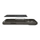 Pilkas (Gunmetal) dėklas Apple iPhone 17 Pro Max telefonui "Spigen Thin Fit MAG Magsafe"