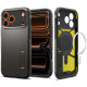 (Gunmetal) dėklas Apple iPhone 17 Pro Max telefonui "Spigen Tough Armor T MAG Magsafe"