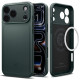 Žalias dėklas Apple iPhone 17 Pro telefonui "Spigen Thin Fit MAG Magsafe"