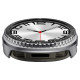 Juodas rėmelis Samsung Galaxy Watch 8 (44 mm) laikrodžiui "Spigen Bezel Tune Pro Diver"