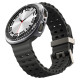 Juodas rėmelis Samsung Galaxy Watch 8 (44 mm) laikrodžiui "Spigen Bezel Tune Pro Diver"