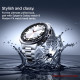 Juodas rėmelis Samsung Galaxy Watch 8 (44 mm) laikrodžiui "Spigen Bezel Tune Pro Diver"