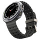 Sidabrinės spalvos rėmelis Samsung Galaxy Watch 8 (44 mm) laikrodžiui "Spigen Bezel Tune Pro Pilot"