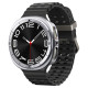 Sidabrinės spalvos rėmelis Samsung Galaxy Watch 8 (44 mm) laikrodžiui "Spigen Bezel Tune Pro Pilot"