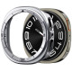 Sidabrinės spalvos rėmelis Samsung Galaxy Watch 8 (44 mm) laikrodžiui "Spigen Bezel Tune Pro Pilot"